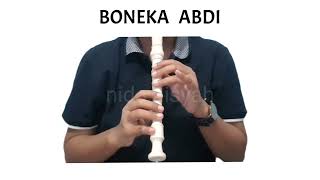 RECORDER COVER BONEKA ABDI