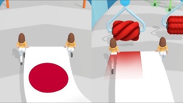 Flag Painters 🇯🇵🇻🇳 All Levels Gameplay Android, iOS Part 1