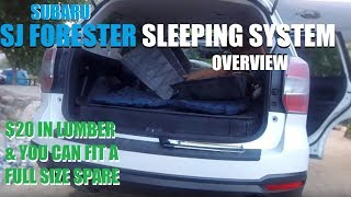 DIY: SJ Forester Sleeping System and Awning (Overview)