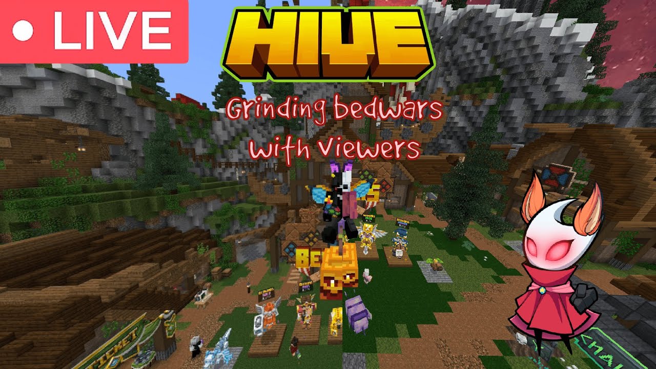 Minecraft Hive Online Part 81 Almost there to go type !hive to join ...