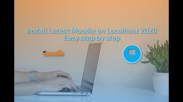 How to install Moodle localhost 2020 Step by step                    #moodle #tutorial #xampp #video