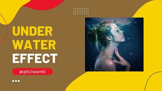 Under Water Effect | Photoshop Tutorial screenshot 5