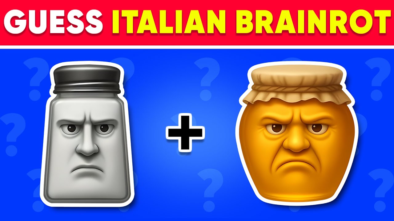 Guess the ITALIAN BRAINROT Memes by EMOJIS | Brainrot Quiz | Trippi Troppi, Garamararamararaman