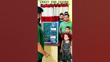 Numbers Game Funny Challenge Wait Till End For Surprise #shorts #short  #challenge #shortsfeed #fun