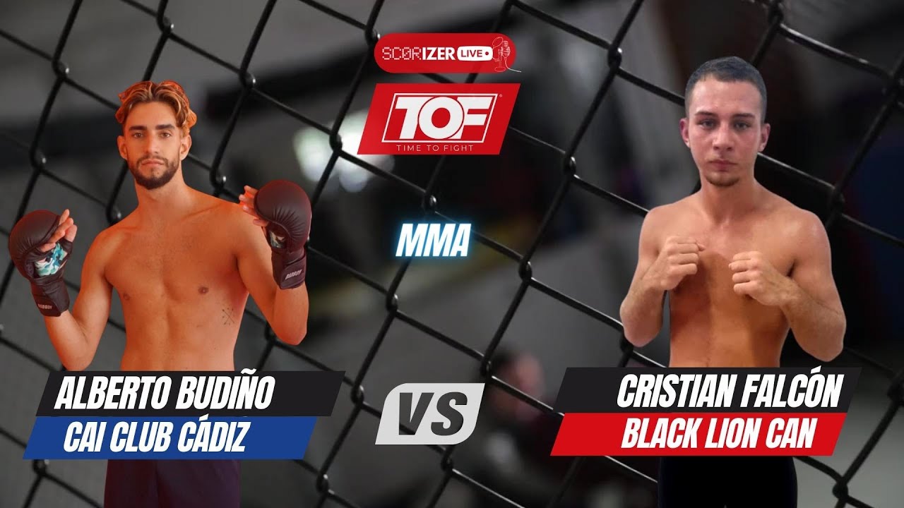 MMA - ALBERTO BUDIÑO (CAI CLUB) VS CRISTIAN FALCON (BLACK LION) 66KG ...