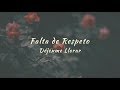 Carla Morrison - Falta de respeto (letra)