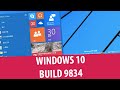 Windows 10 Technical Preview build 9834 [Chinese]