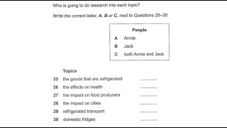 IELTS Listening Level 4:  Lesson #37: Refrigeration