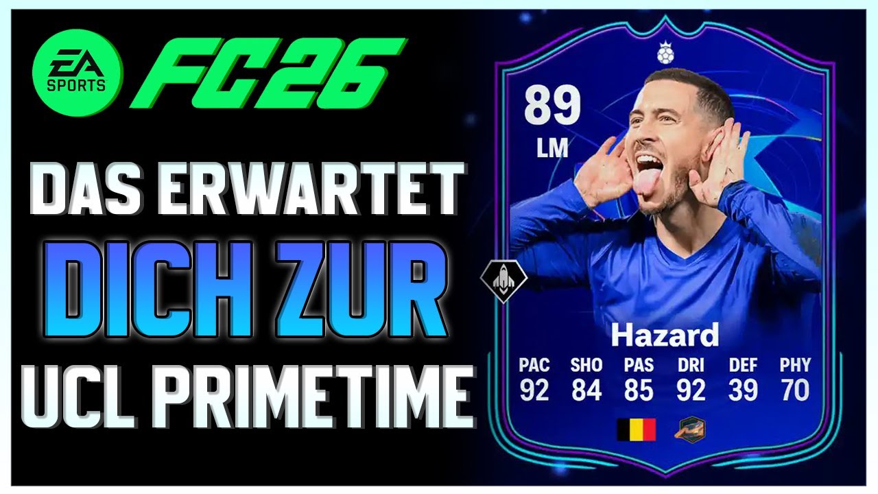 Das erwartet dich am Freitag in EA FC 26... UCL Primetime Promo