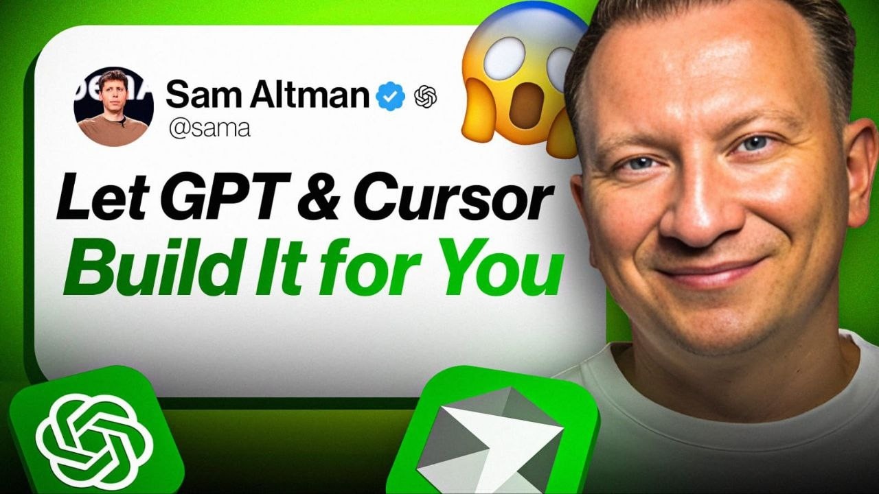 ChatGPT-5 for coding in Cursor IDE - YouTube