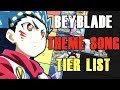 Beyblade Burst Theme Song TIER LIST