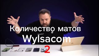 Wylsacom, USB-C, lightning, количество матов