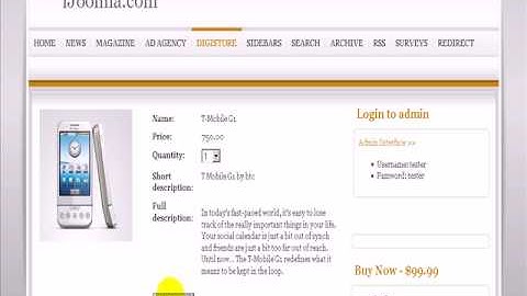 How to control the layout of the product page on iJoomla DigiStore