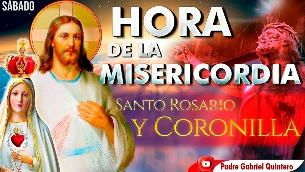 🕒 Coronilla de la Divina Misericordia de hoy Sábado 7 de Marzo | Hora de la Misericordia P. Gabriel