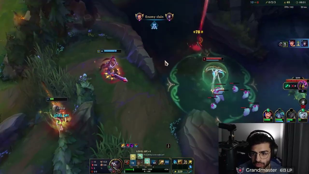 TRYING FOGGED'S JUNGLE TRYNDAMERE BUILD IN GRANDMASTER