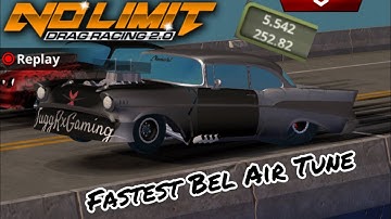 5.5 Chevy Bel Air Fastest Tune - No Limit Drag Racing 2
