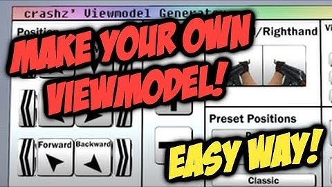 CS:GO - Crashz Viewmodel Generator!!!