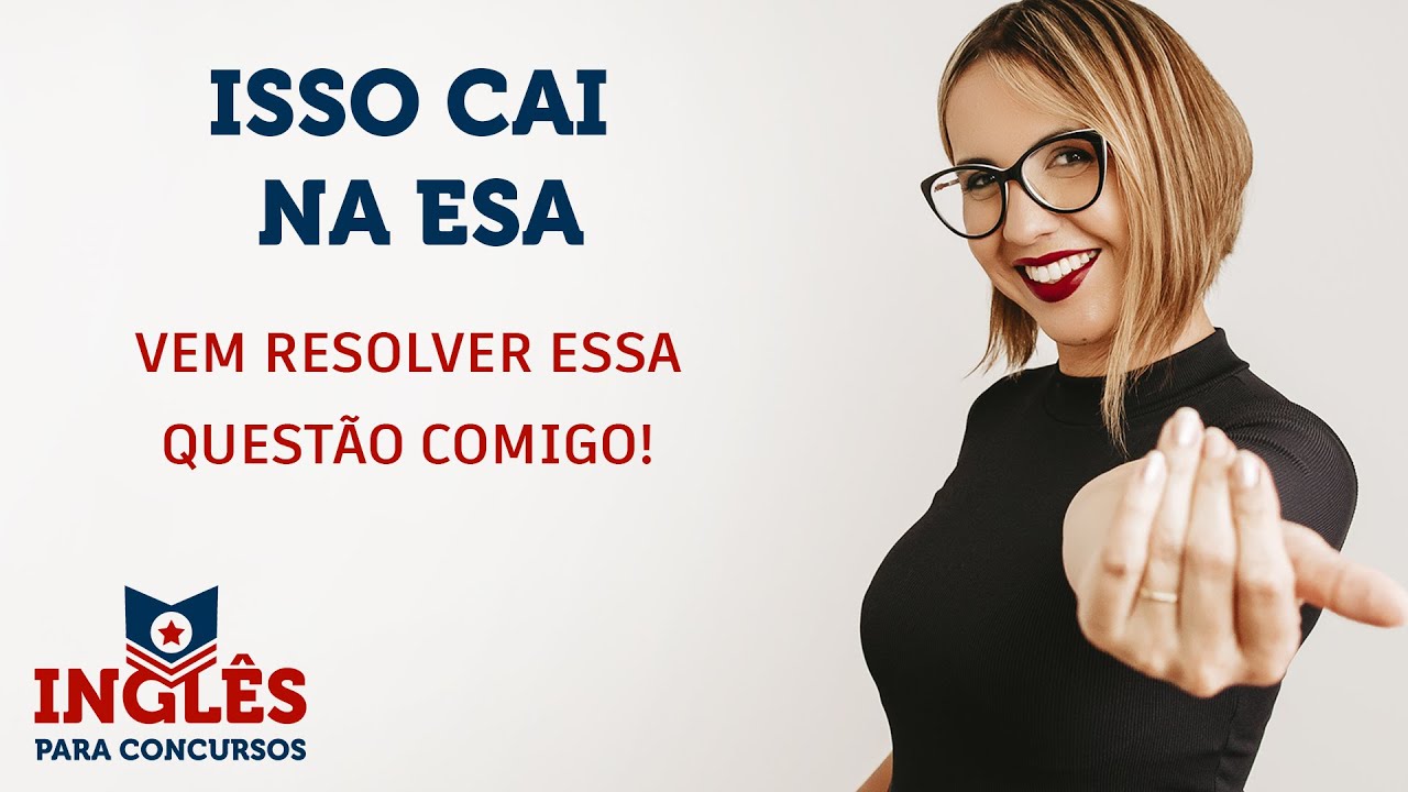 ISSO CAI NA ESA | TEMPOS VERBAIS - INGLÊS