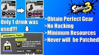 Guide to Get Perfect Gear without Gear Editing in Splatoon 3!