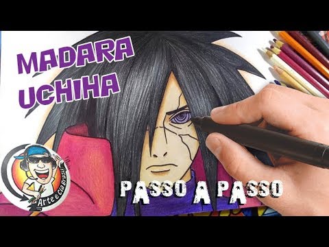 Vídeo: Como Desenhar Uchiha Madara