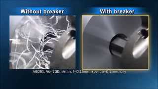 Sumitomo LD GD Break Master - new 3D chip breaker for PCD turning inserts