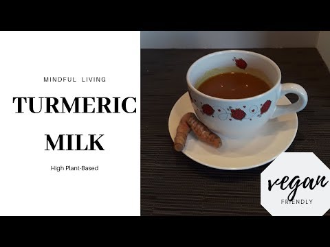 Turmeric Milk (golden milk)