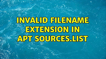 Invalid filename extension in apt sources.list