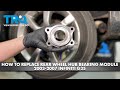 How to Replace Rear Wheel Hub Bearing Module 2003-2007 Infiniti G35