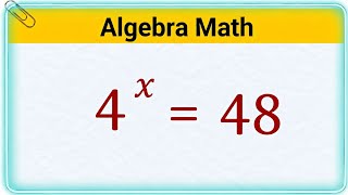 🧠 A Nice Exponential Equation | Can You Solve This Algebra Simplification Problem?
