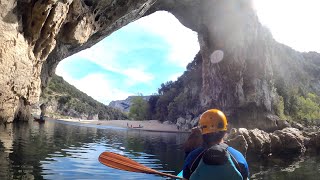 Canoeing the Ardeche Gorge:  Day 1