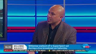 The latest on the Ashwin Willemse saga