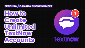 How to Create Unlimited TextNow Accounts (Free USA/Canada Number) #textnow #textfree #googlevoice