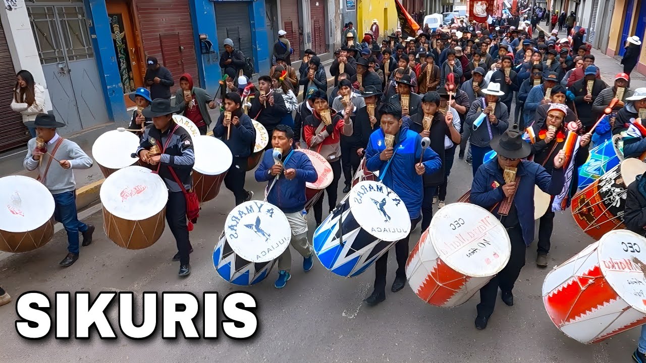 SIKURIS UNIFICADOS JULIACA Protesta folklorica 2023