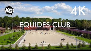 Equides Club 4K fly aerial video / выездка / конкур