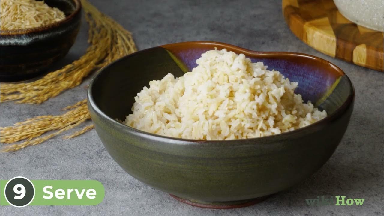 How to Cook Basmati Brown Rice YouTube