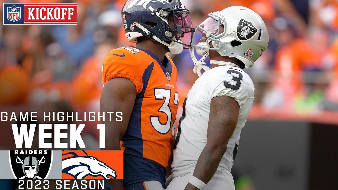 Las Vegas Raiders vs. Denver Broncos Game Highlights