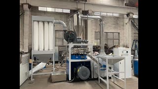SWP800 PVC Crushed Material Grinding Machine