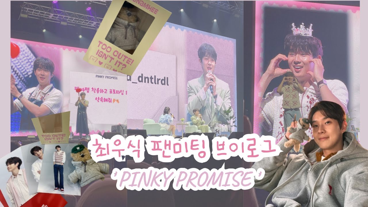 [우식로그 EP.1] 취소표 잡고 최우식 보고 왔다...🐥 | CHOI WOO SHIK 'PINKY PROMISE' 팬미팅 | 최우식 팬미팅 브이로그 | 예스24 라이브 홀 |
