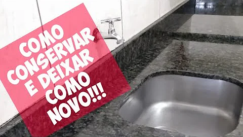 Como fazer o granito voltar a brilhar?