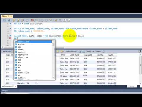 SQL Complete Tutorial - OR keyword for Compound Search Conditions - Chapter 21