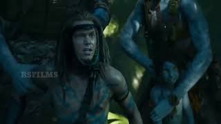 Avatar  2 movie.......meet His Father Quatchie A best scene .....Hollywood movie
