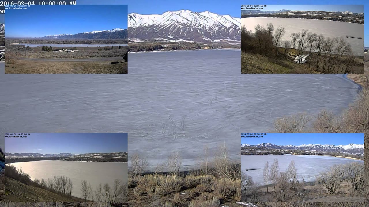 Hyrum Dam Cam 20160304 All Cameras YouTube