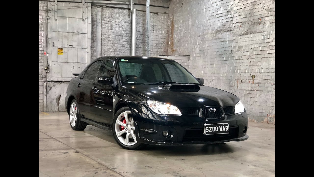 2006 Subaru Impreza S MY06 WRX AWD Black 5 Speed Manual