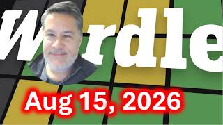 Art Plays Wordle For Saturday August 15
