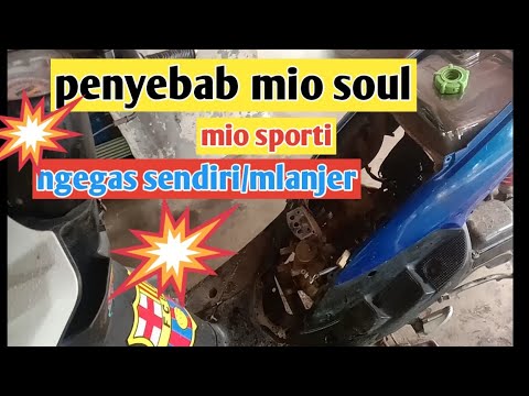 Cara memperbaiki motor  yg ngegas  sendiri  tampa digas YouTube