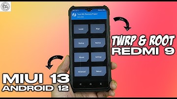 TERBARU! Cara Install TWRP dan ROOT REDMI 9 MIUI 13 Android 12!