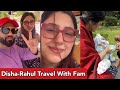 Disha parmarrahul vaidya vacation with daughter navya in doha qatar  disharahul family vacation