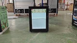 Mini Refrigerator with Glass Door