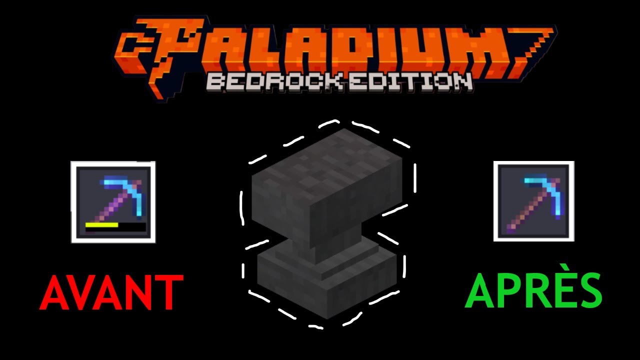 [PATCH] Utiliser L'ENCLUME sur Paladium BEDROCK!