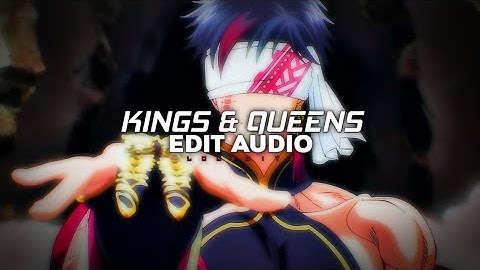 KINGS & QUEENS - AVA MAX || [EDIT AUDIOS] || (BEST PART) 